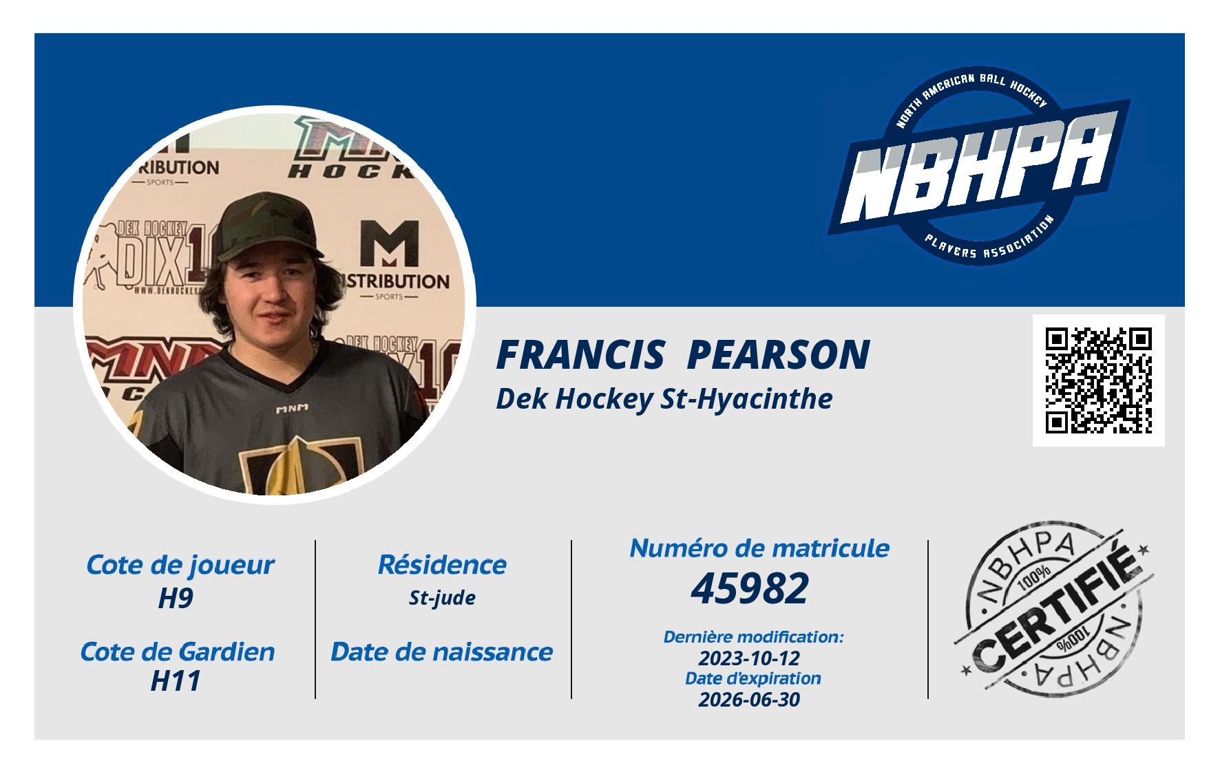 Francis  Pearson