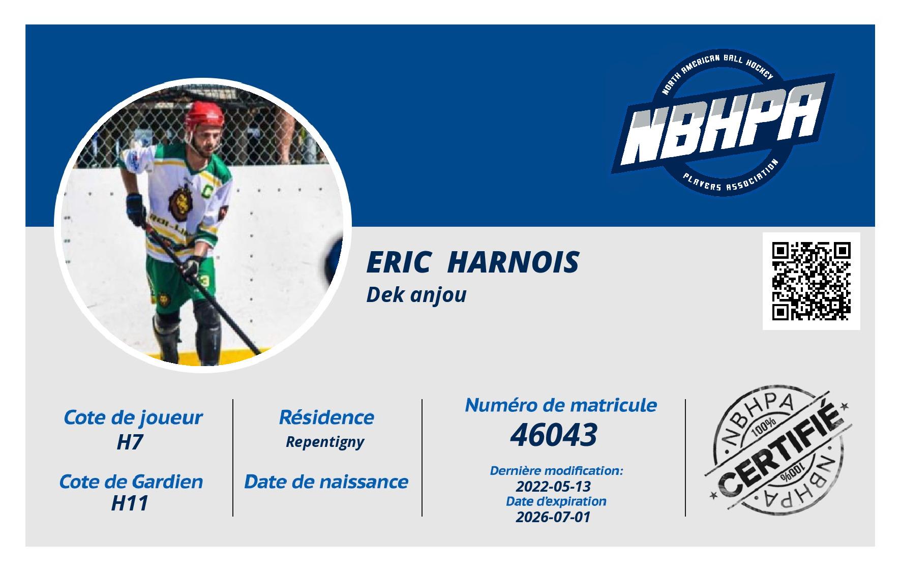 Eric  Harnois 