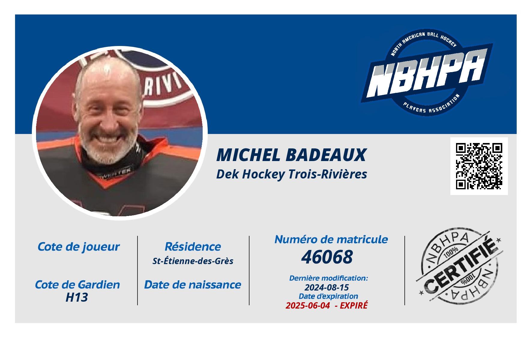Michel Badeaux