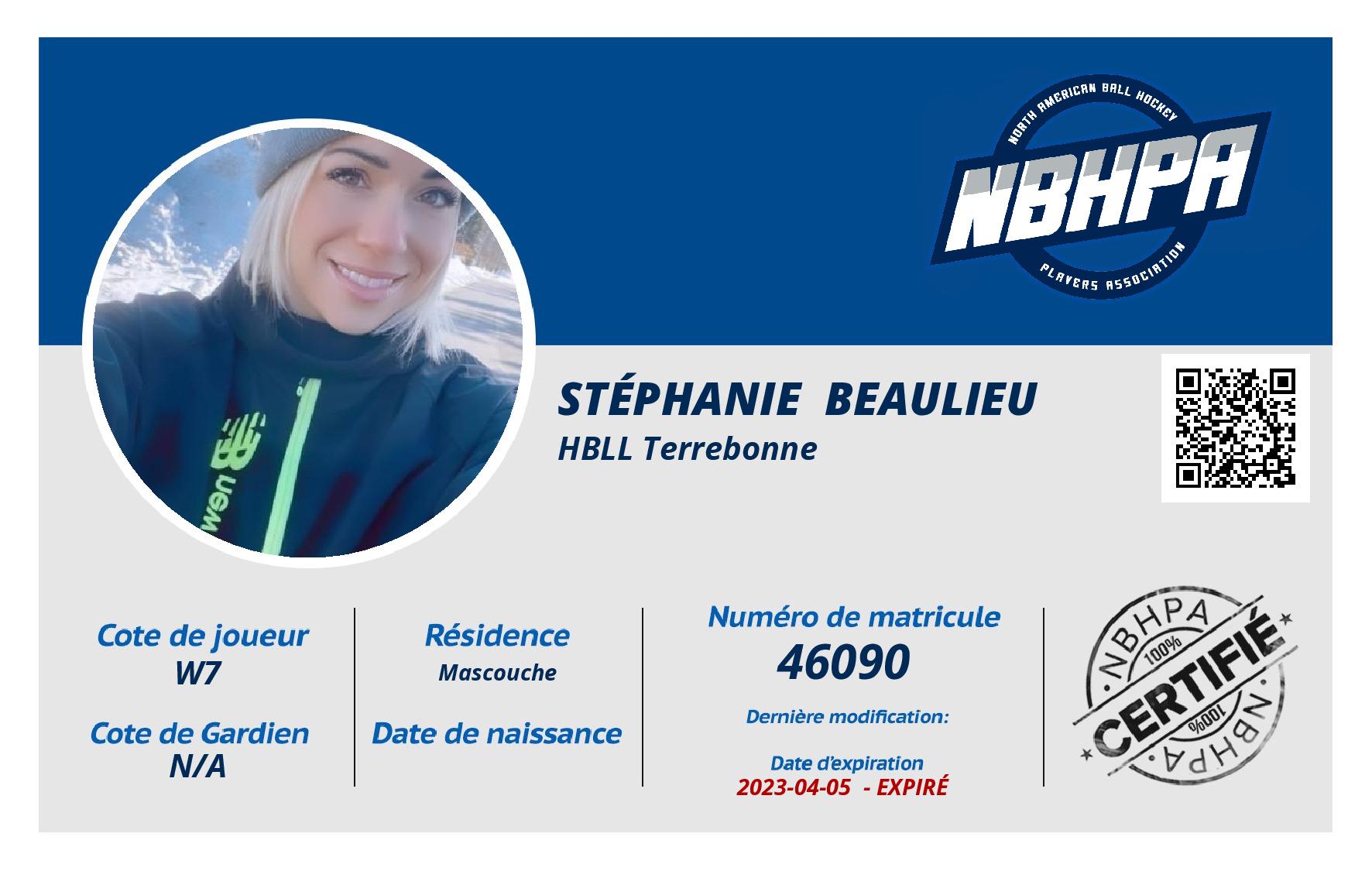 Stéphanie  Beaulieu 
