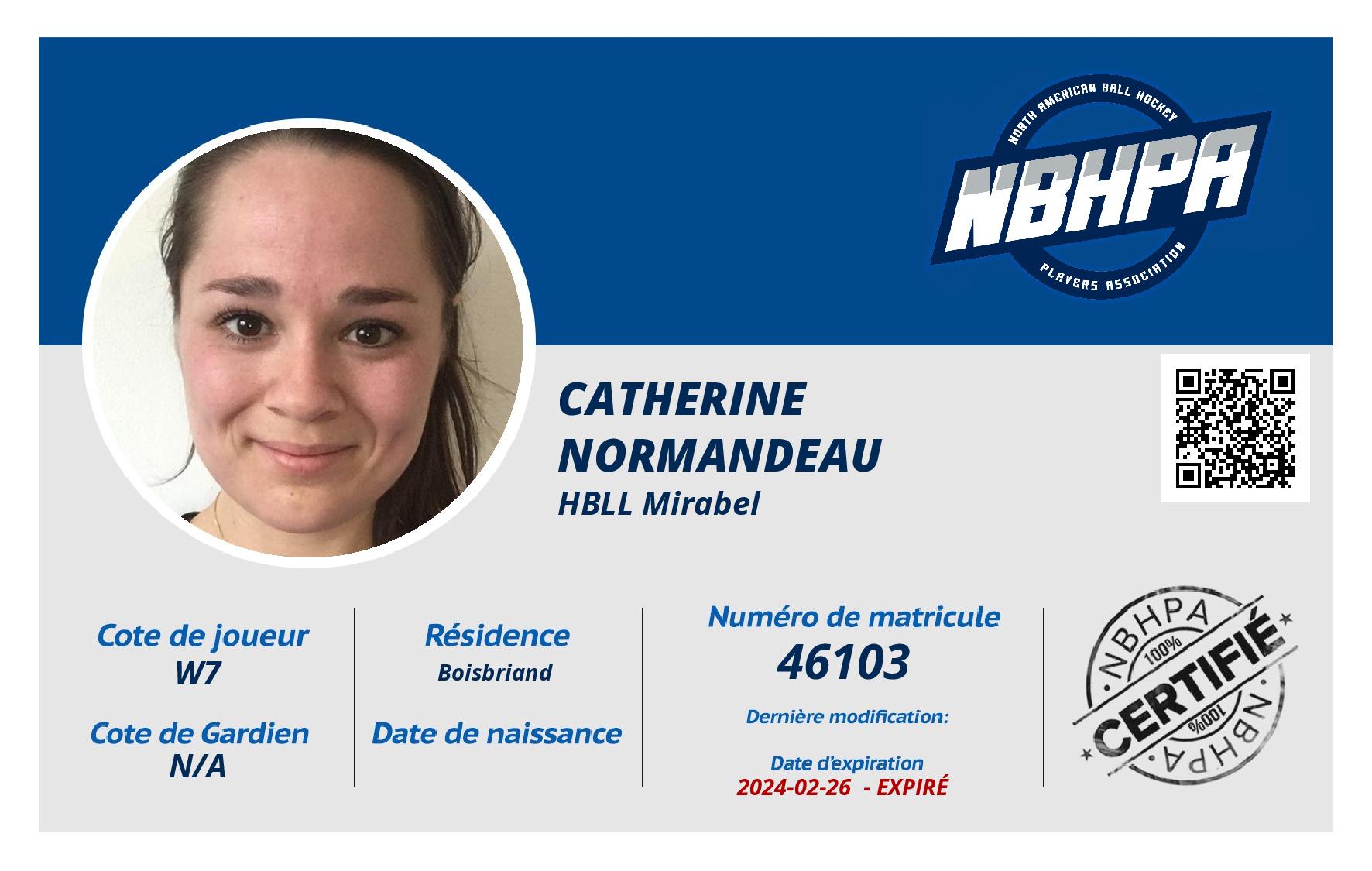 Catherine Normandeau