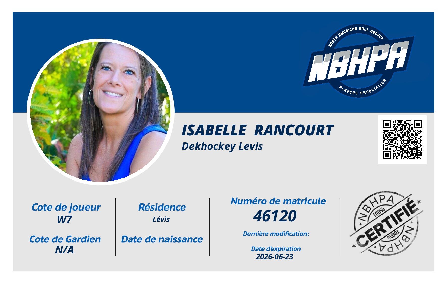 Isabelle  Rancourt 