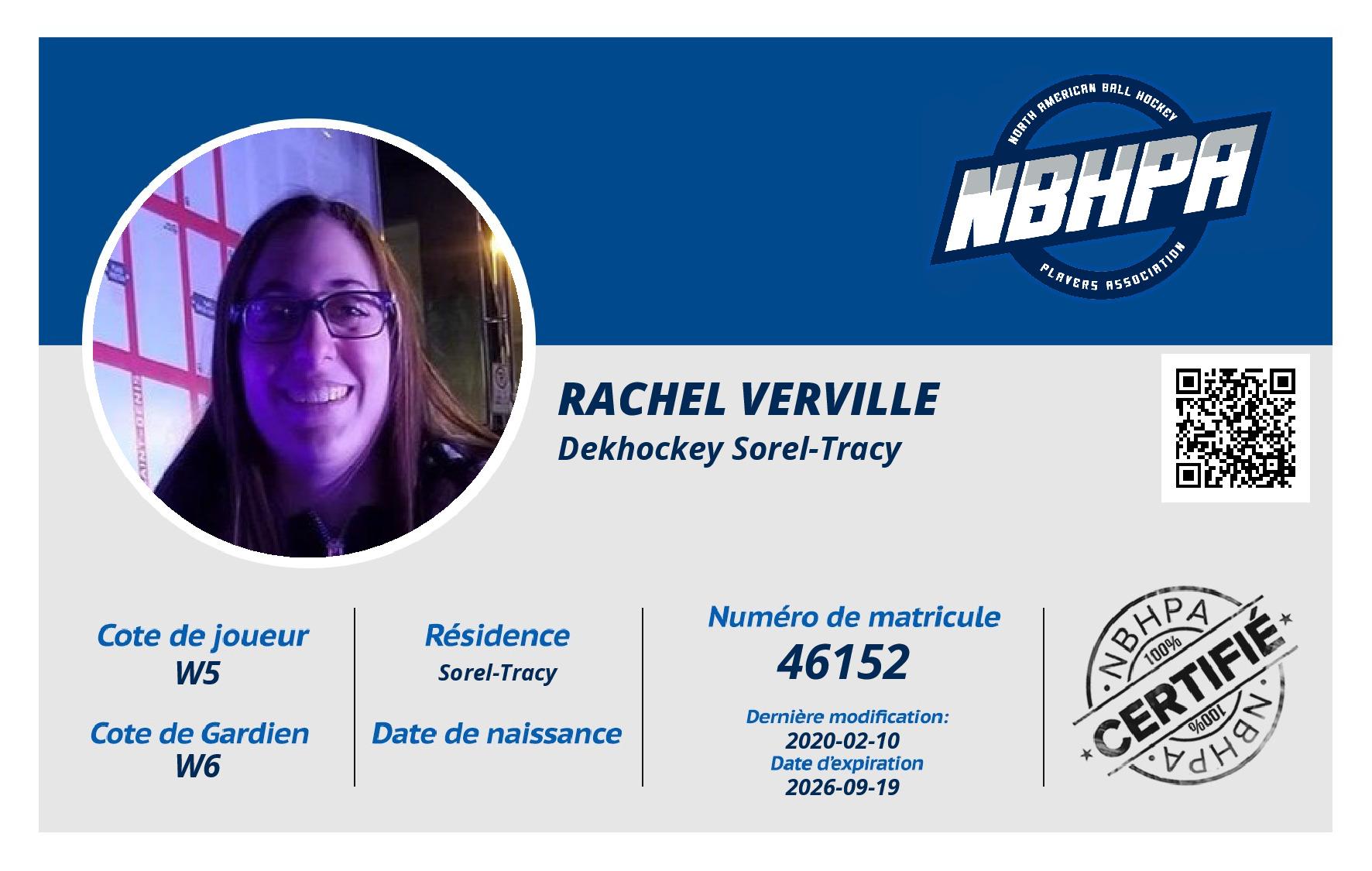 Rachel Verville