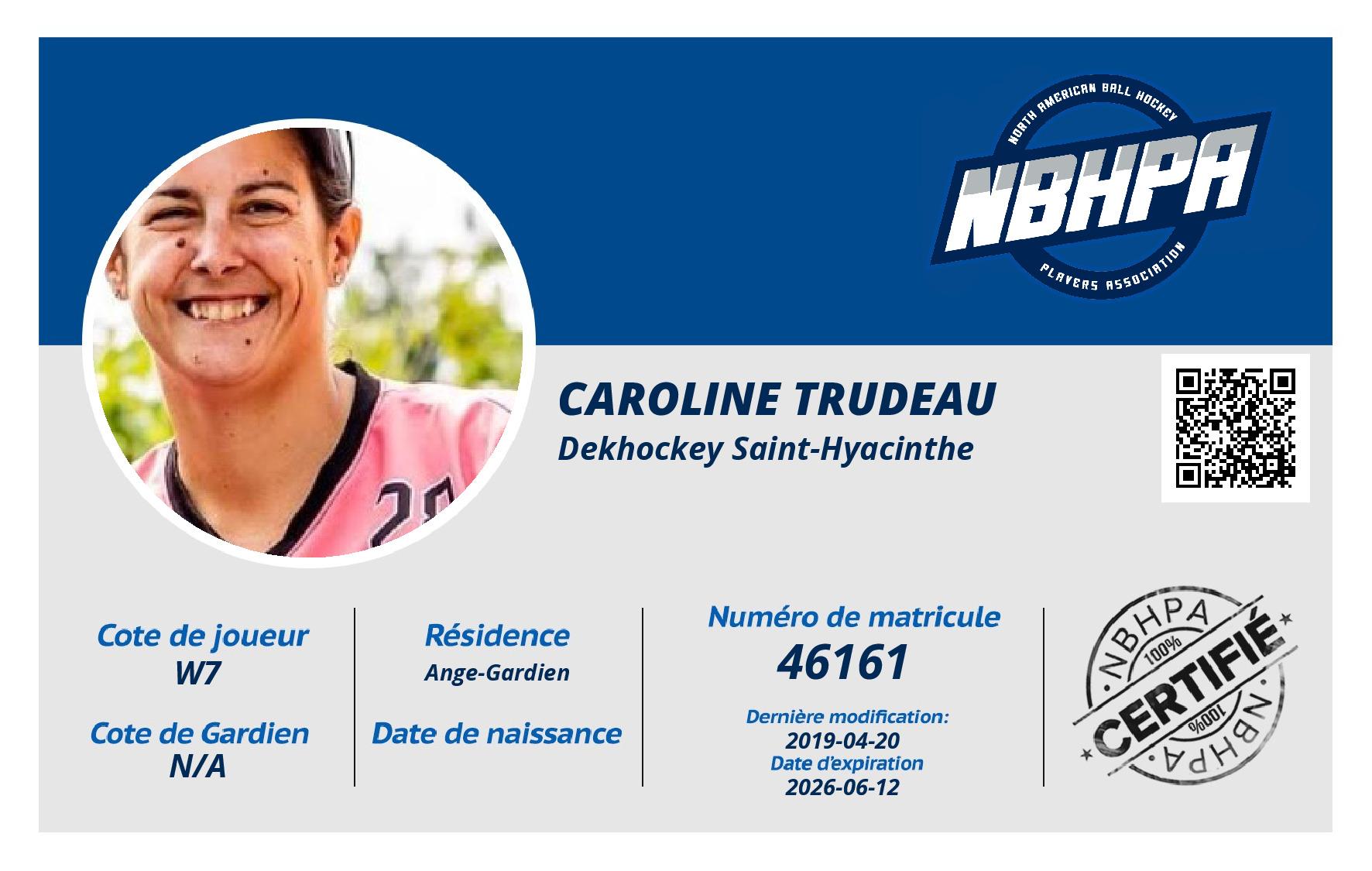 Caroline Trudeau