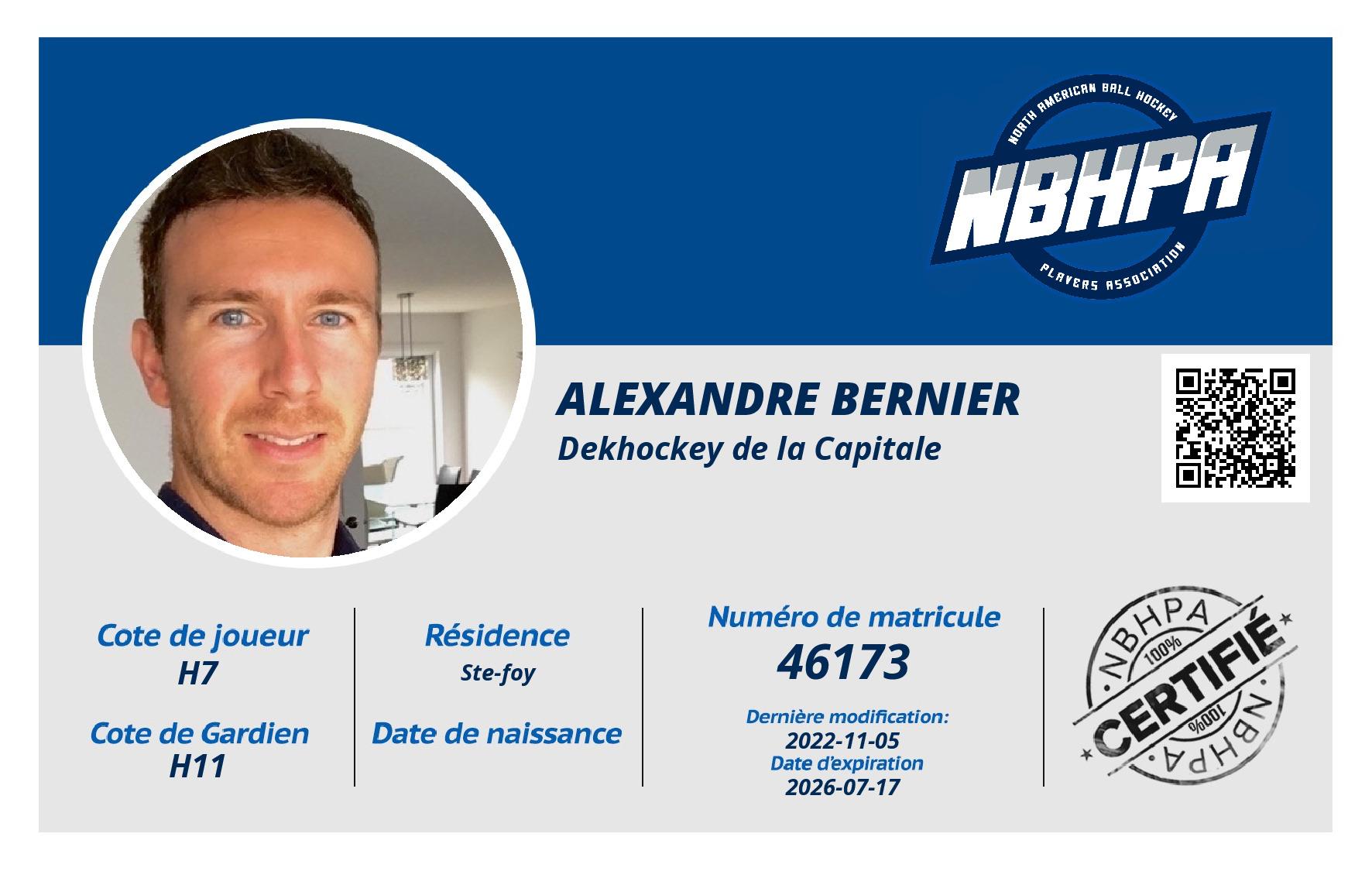 Alexandre Bernier