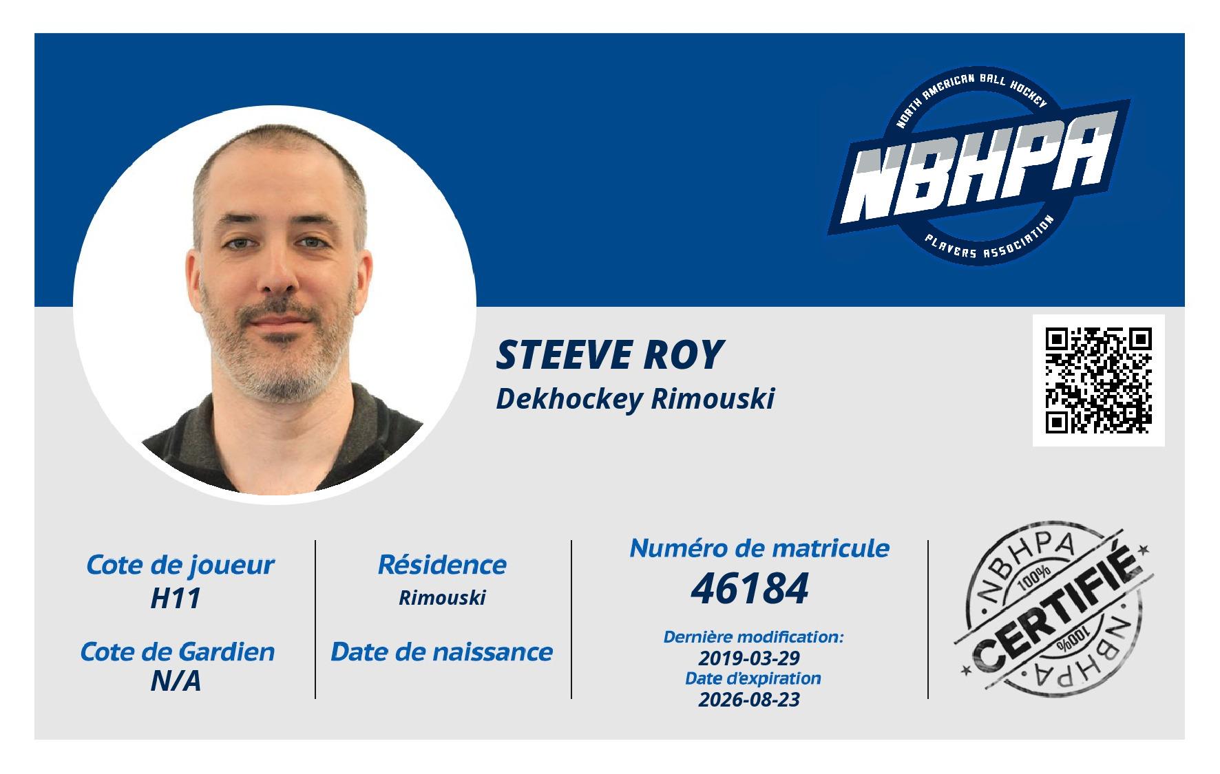 Steeve Roy