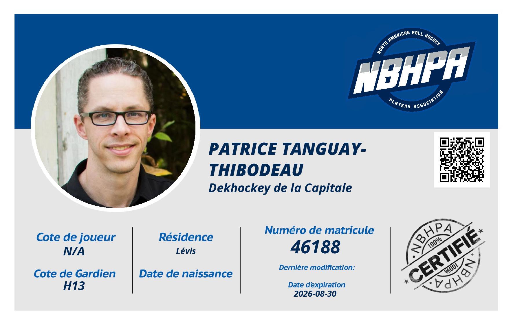 Patrice Tanguay-Thibodeau