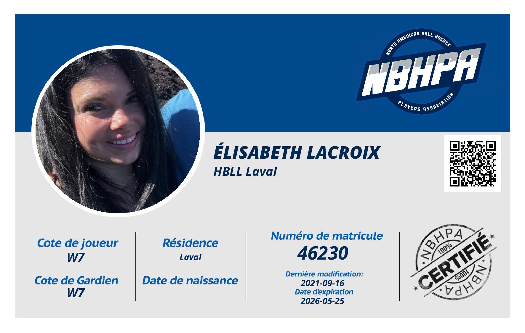 Élisabeth Lacroix