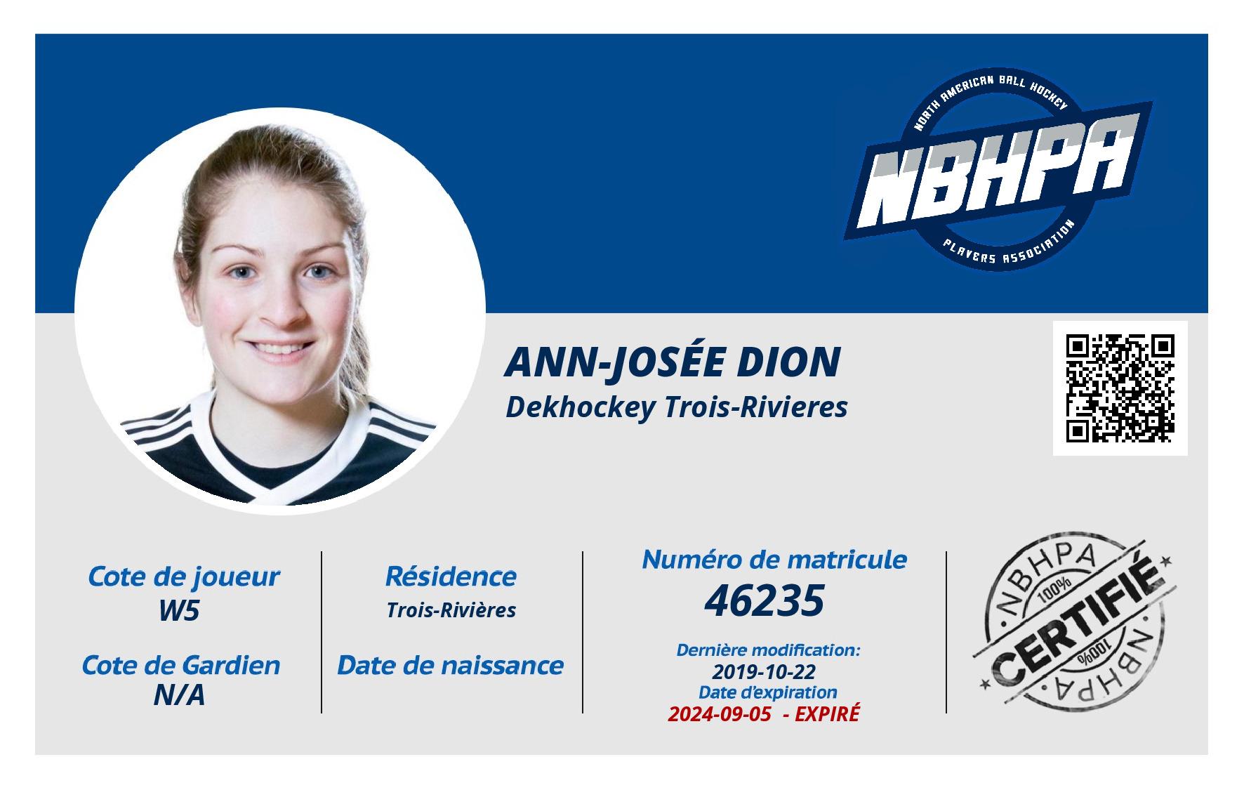 Ann-Josée Dion