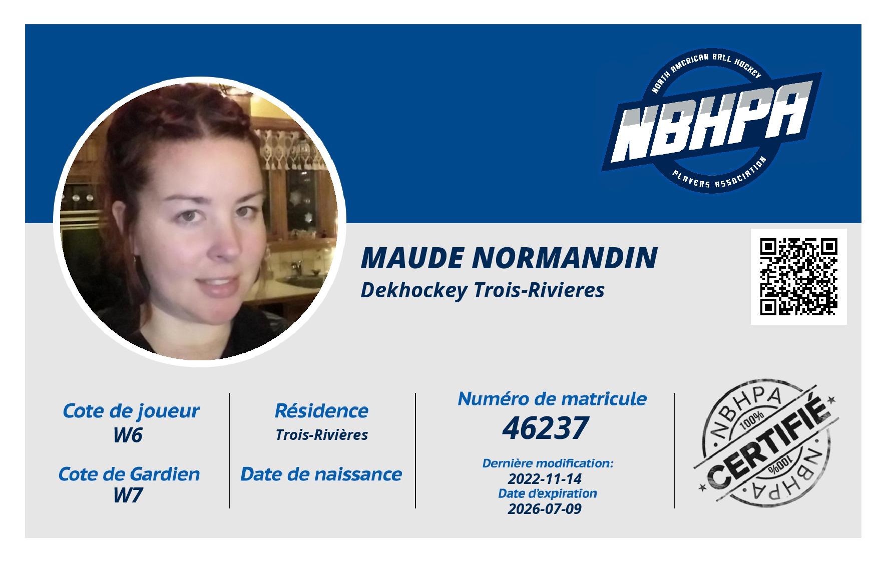 Maude Normandin
