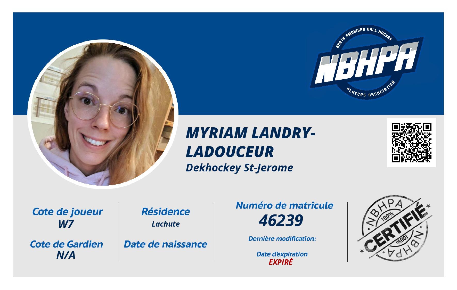 Myriam Landry-Ladouceur