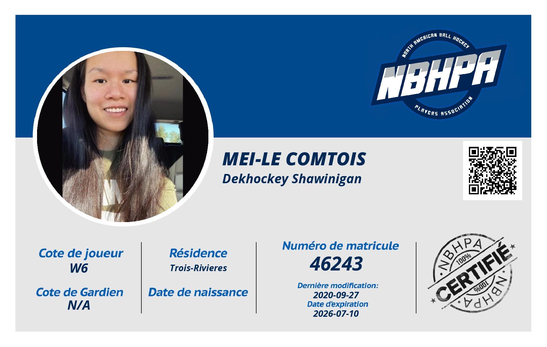 Mei-Le Comtois