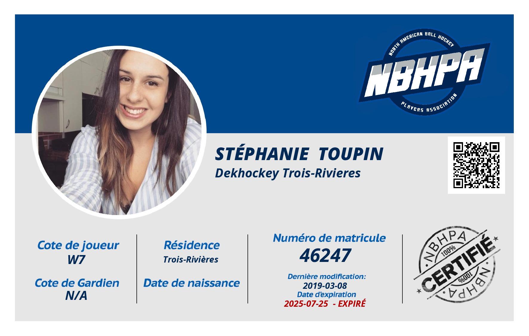 Stéphanie  Toupin 