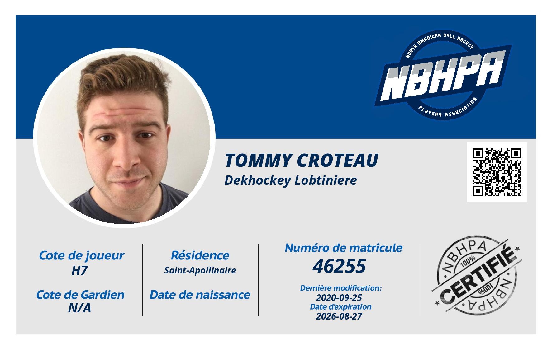 Tommy Croteau