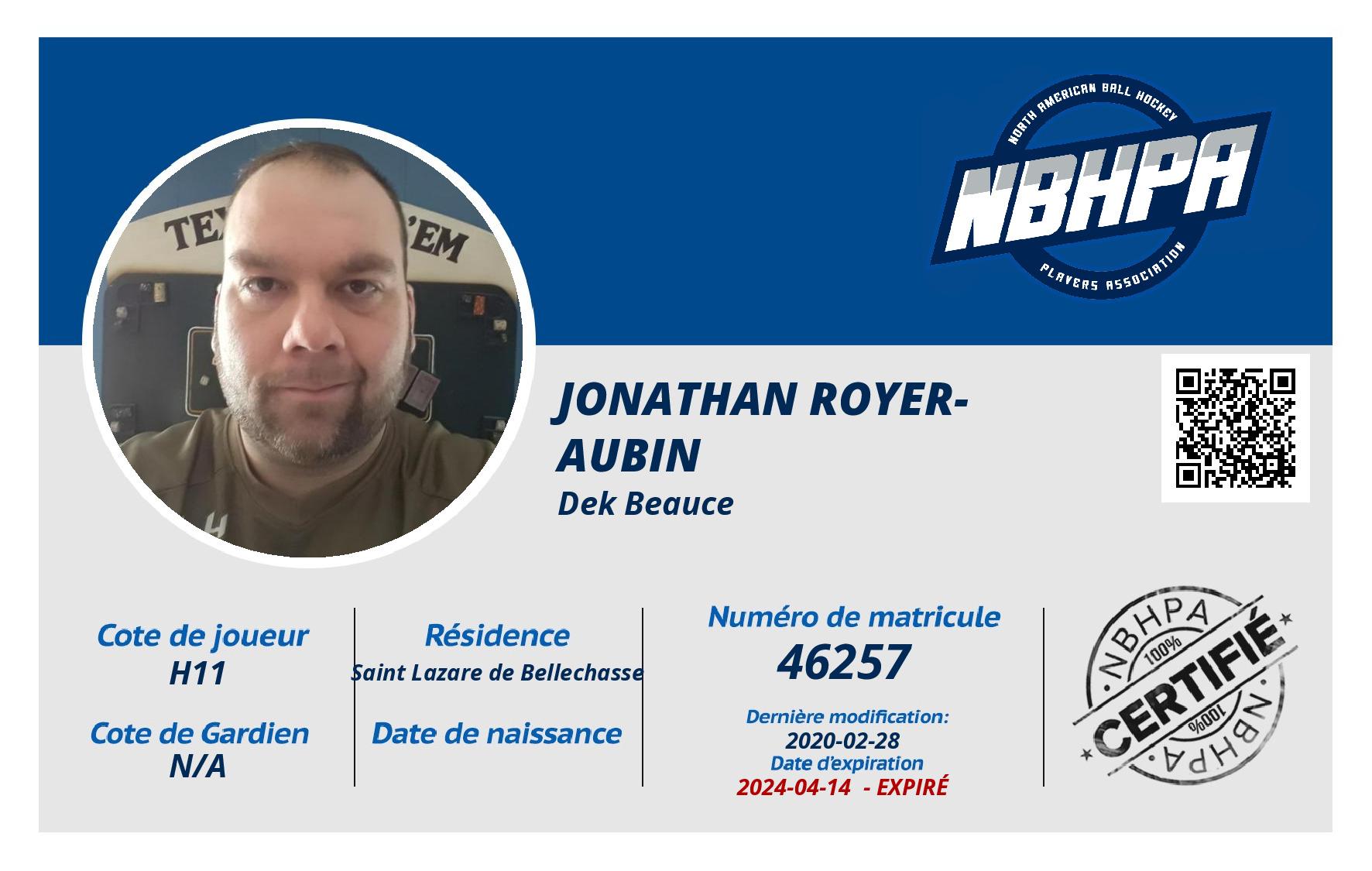 Jonathan Royer-Aubin