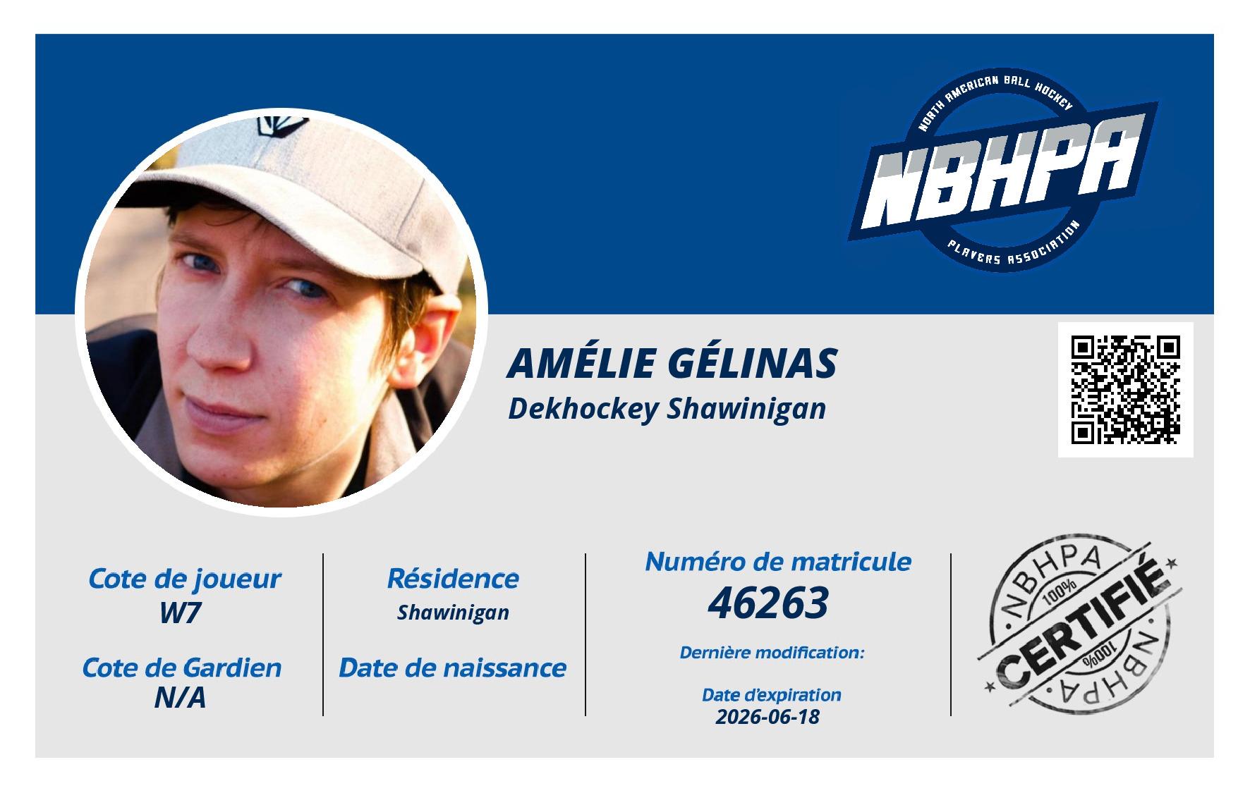 Amélie Gélinas