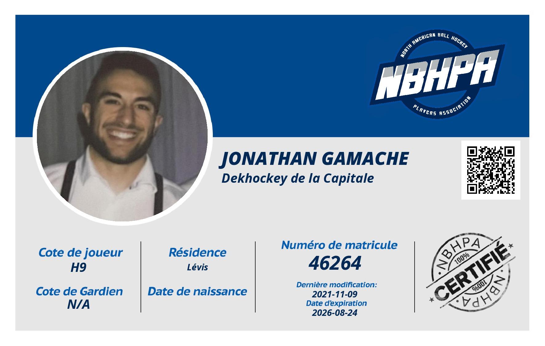Jonathan Gamache