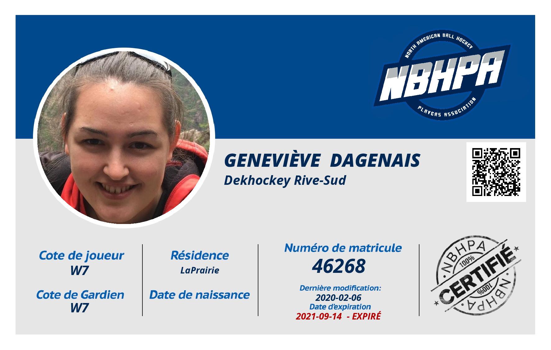 Geneviève  Dagenais