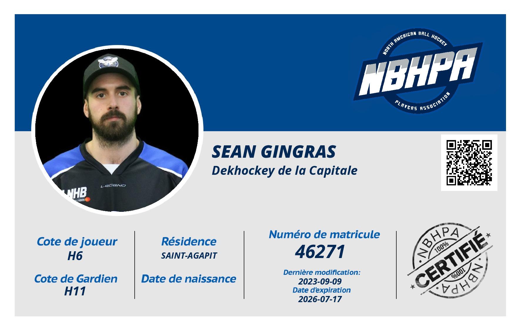 Sean Gingras