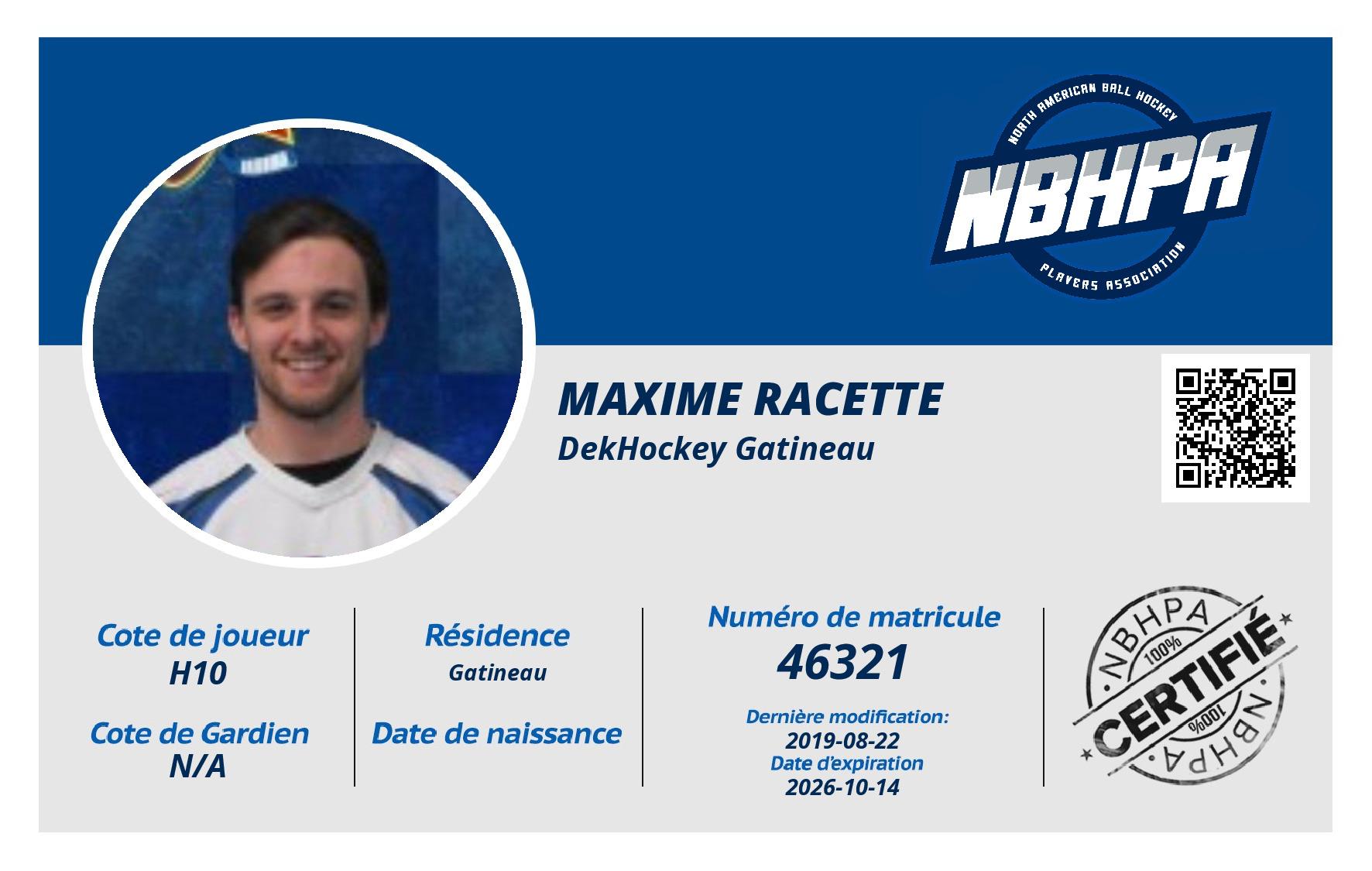 Maxime Racette