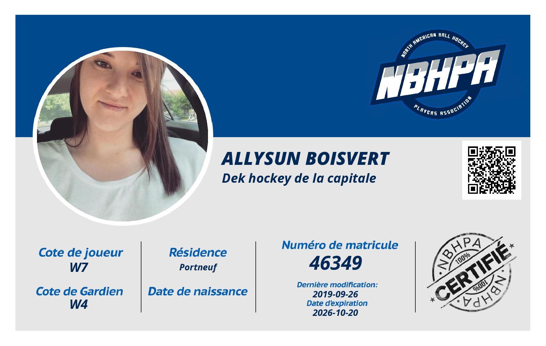 Allysun Boisvert