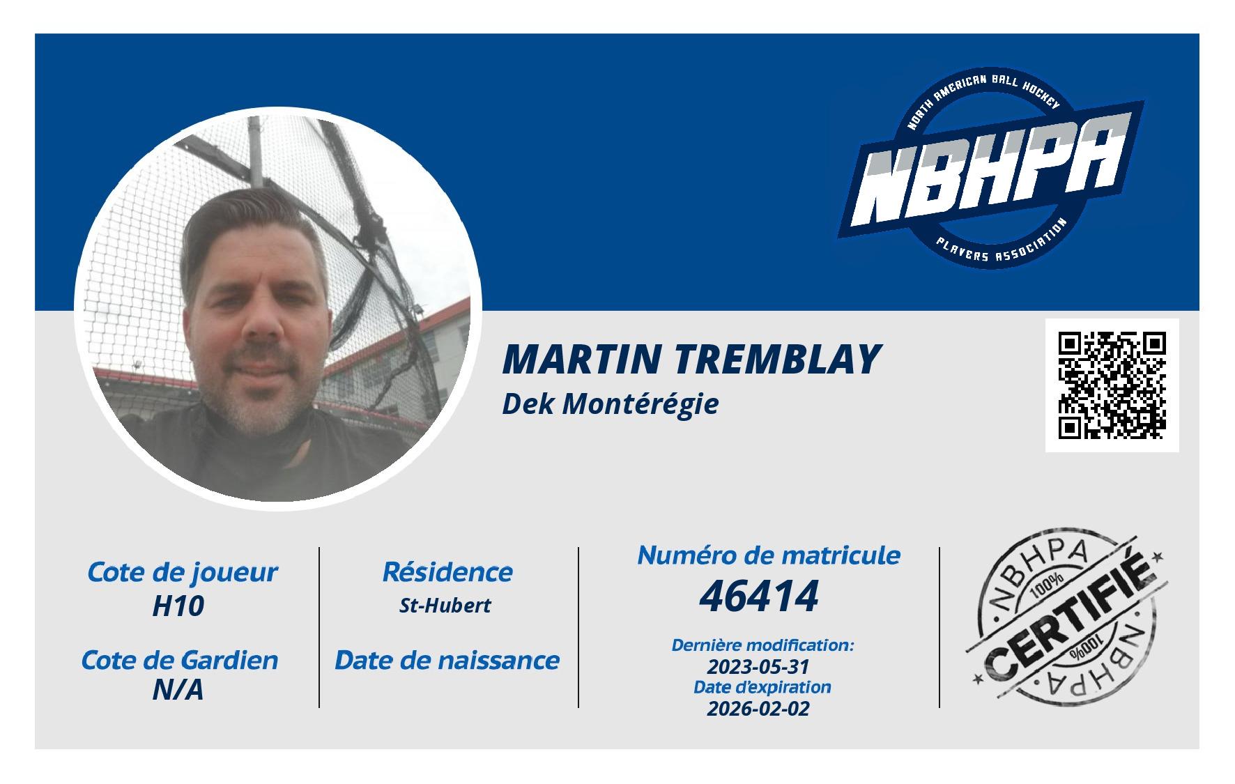 Martin Tremblay