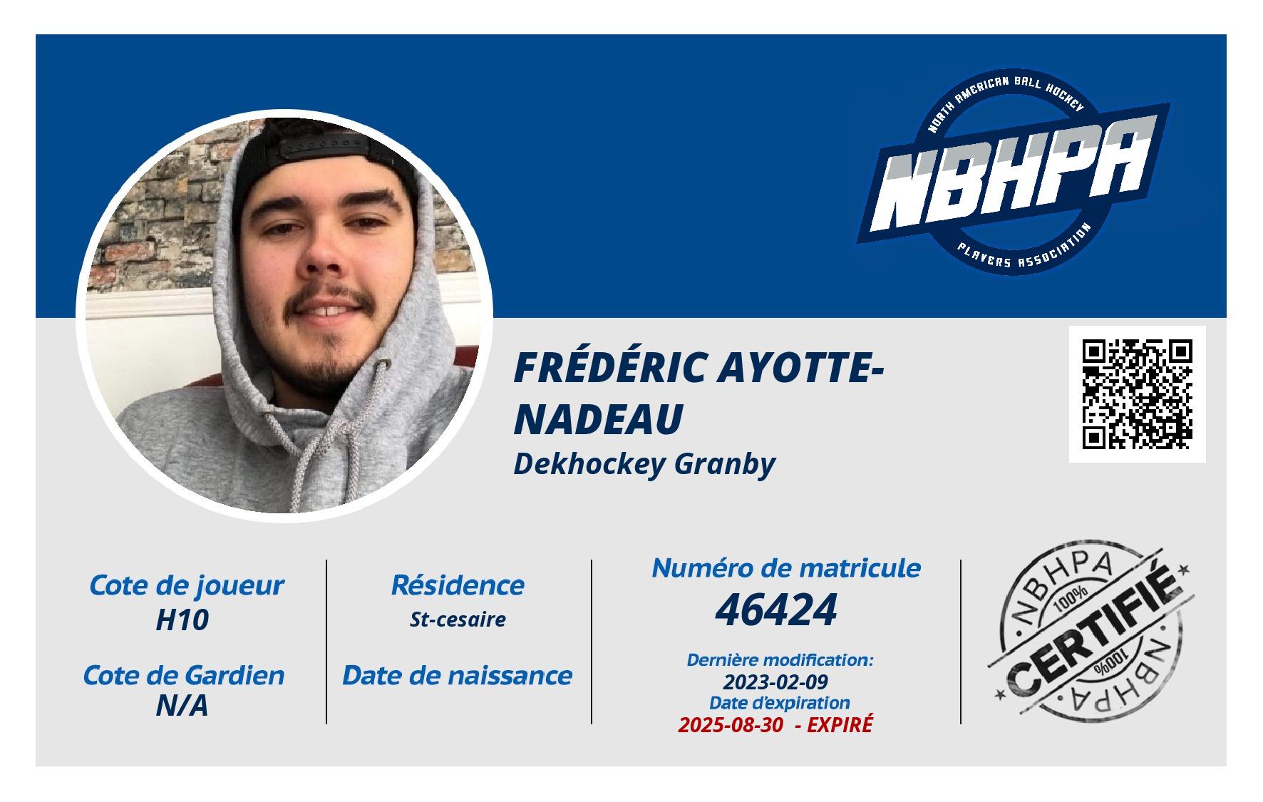 Frédéric Ayotte-Nadeau