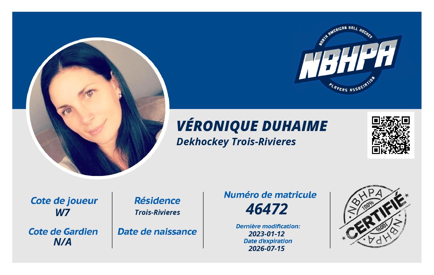Véronique Duhaime