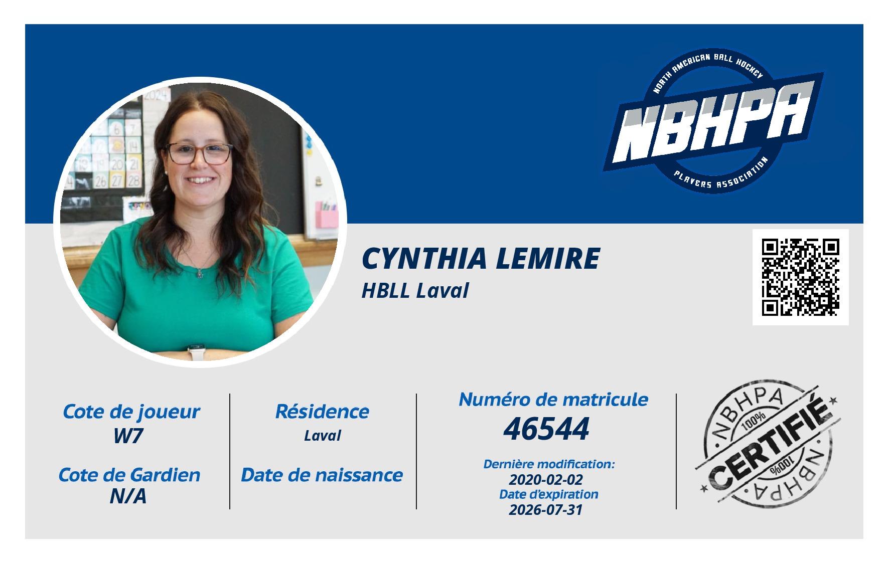 Cynthia Lemire