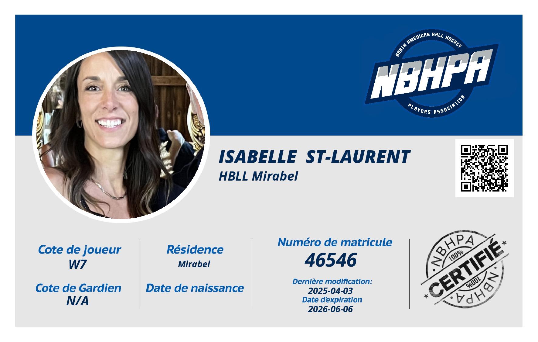 Isabelle  St-laurent