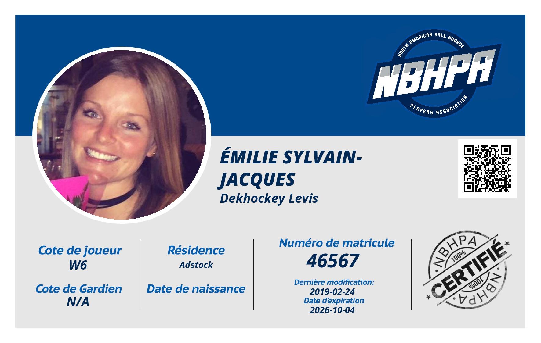 Émilie Sylvain-Jacques