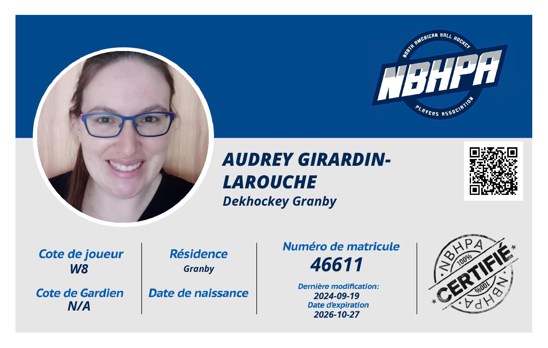 Audrey Girardin-Larouche