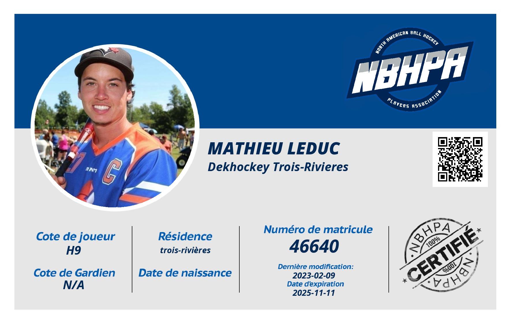 Mathieu Leduc