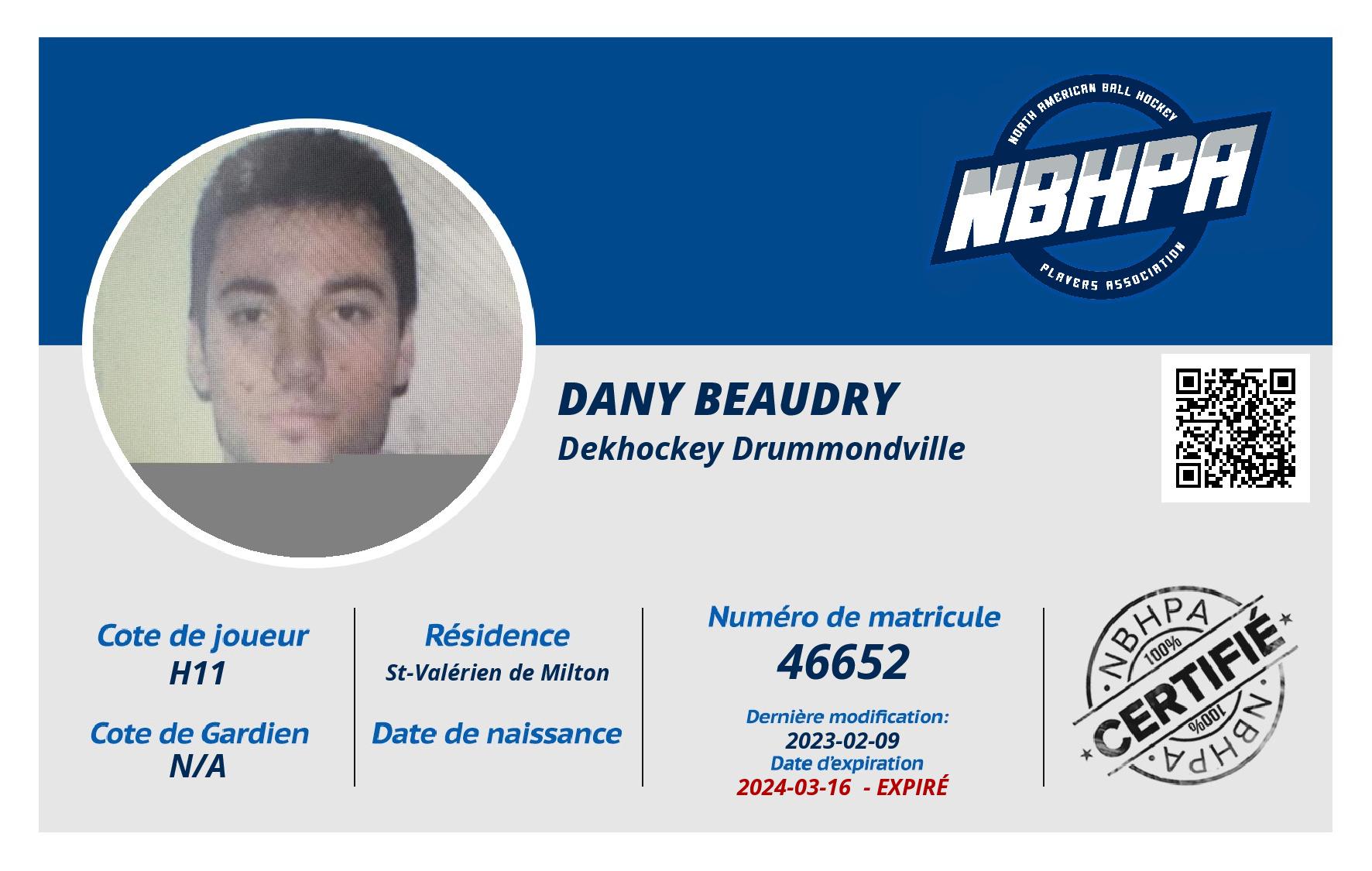 Dany Beaudry