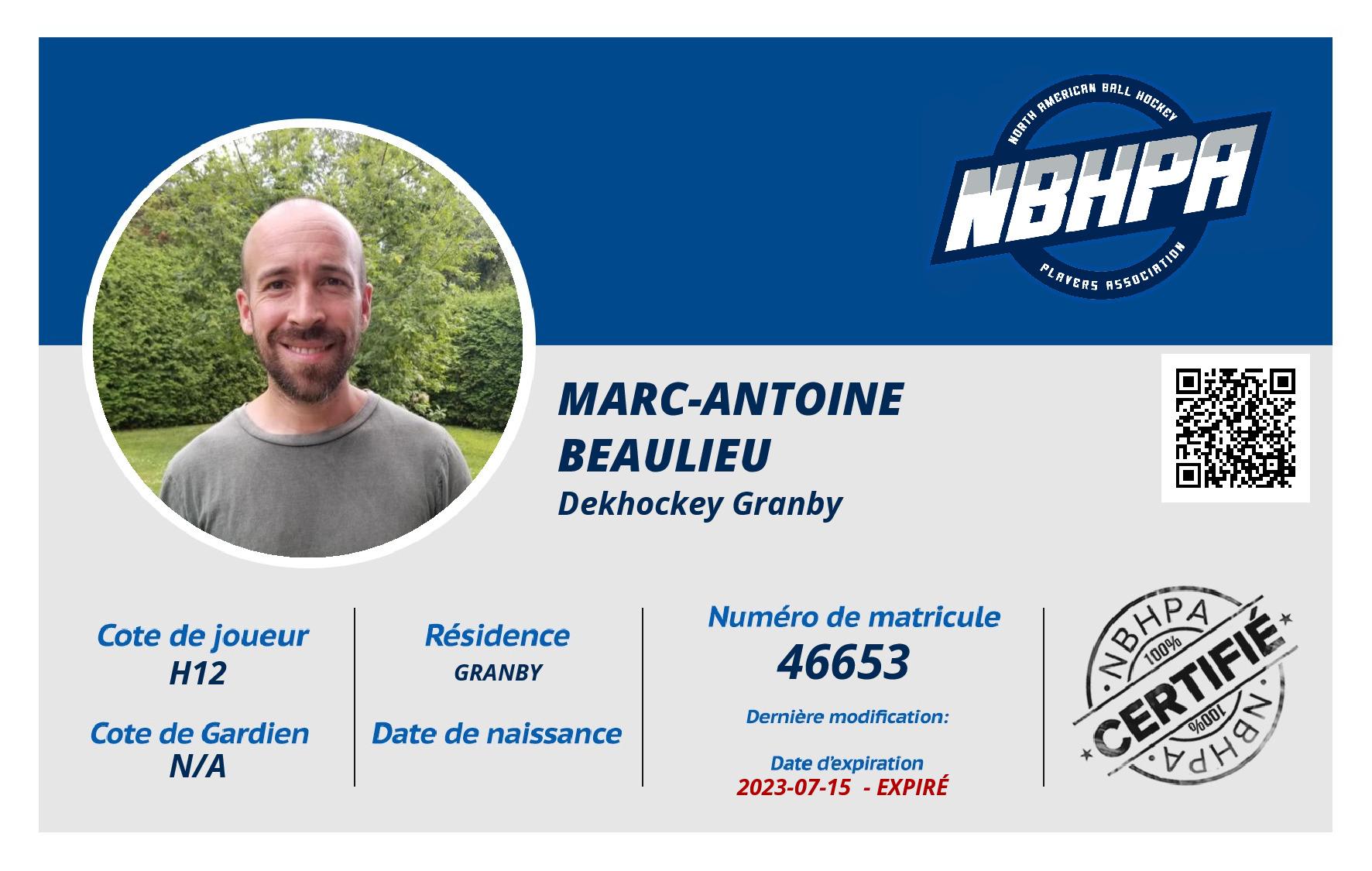 Marc-Antoine Beaulieu