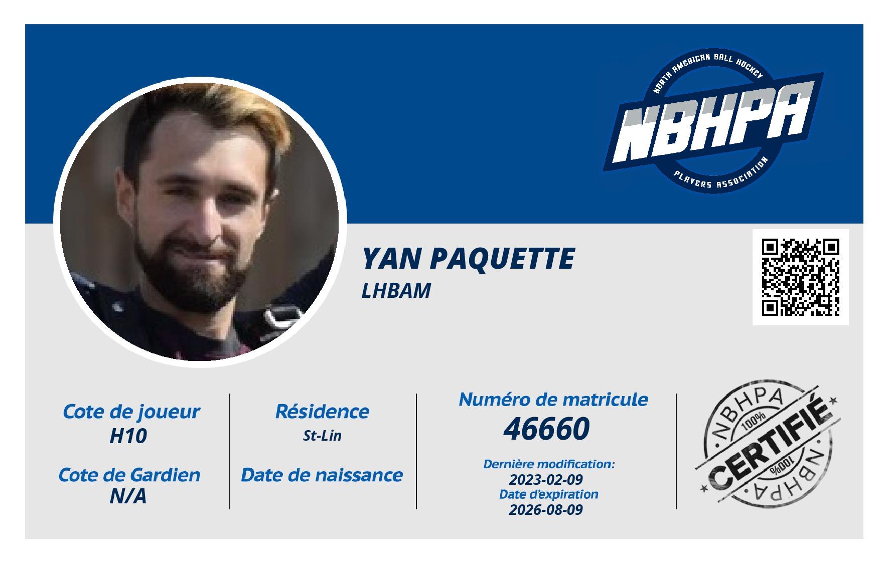 Yan Paquette