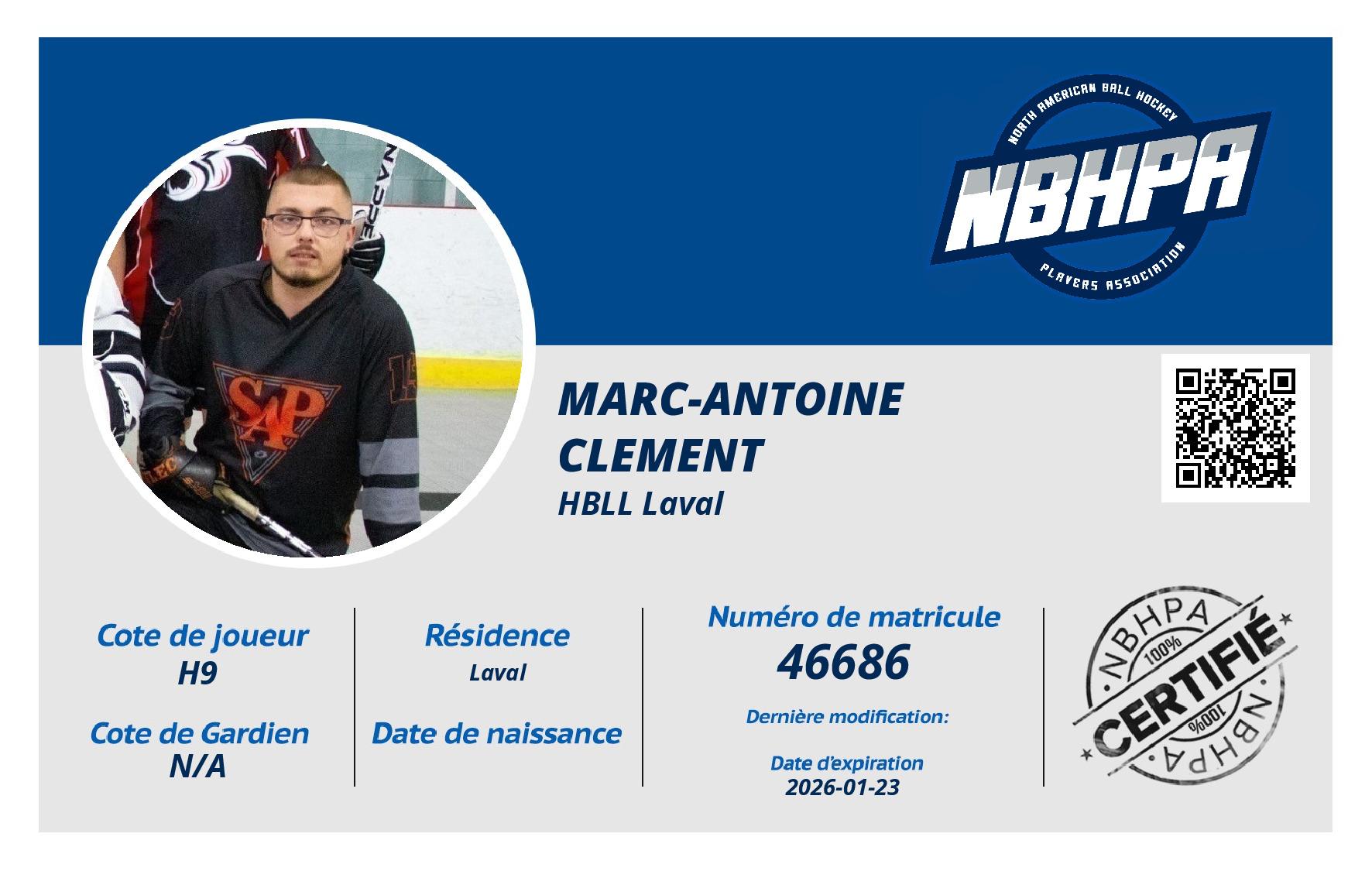 Marc-Antoine Clement 