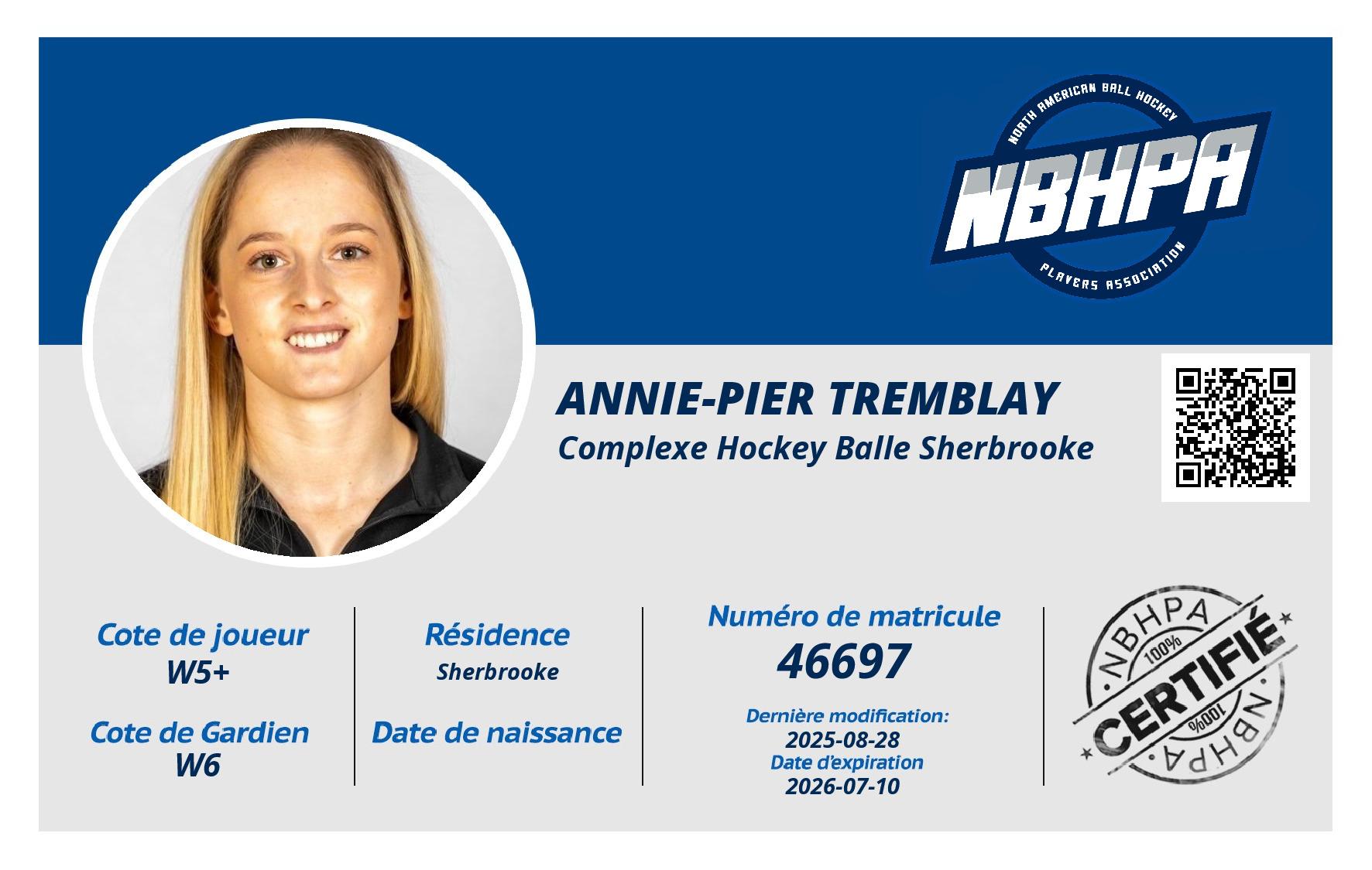Annie-Pier Tremblay