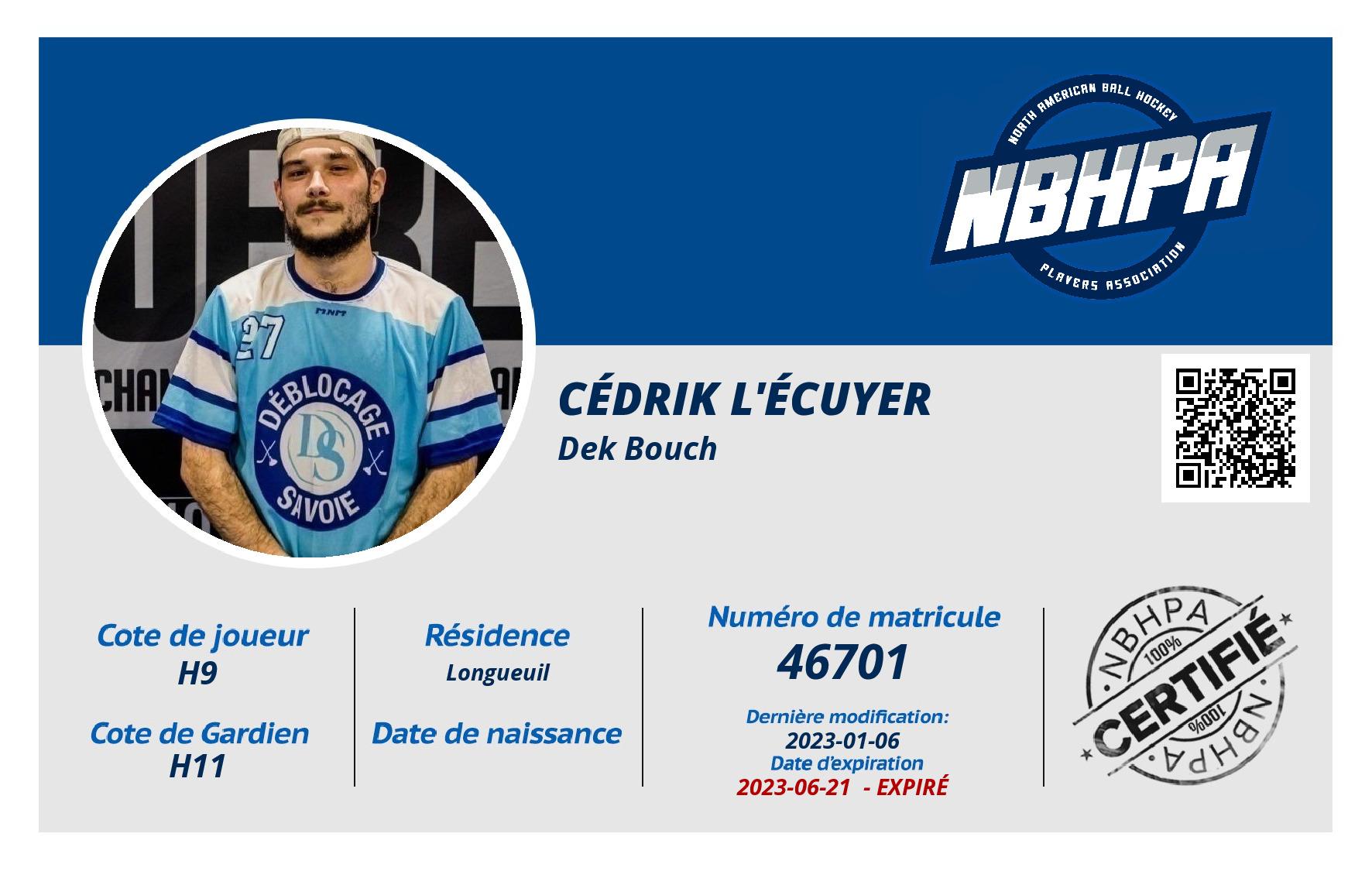 Cédrik L'Écuyer