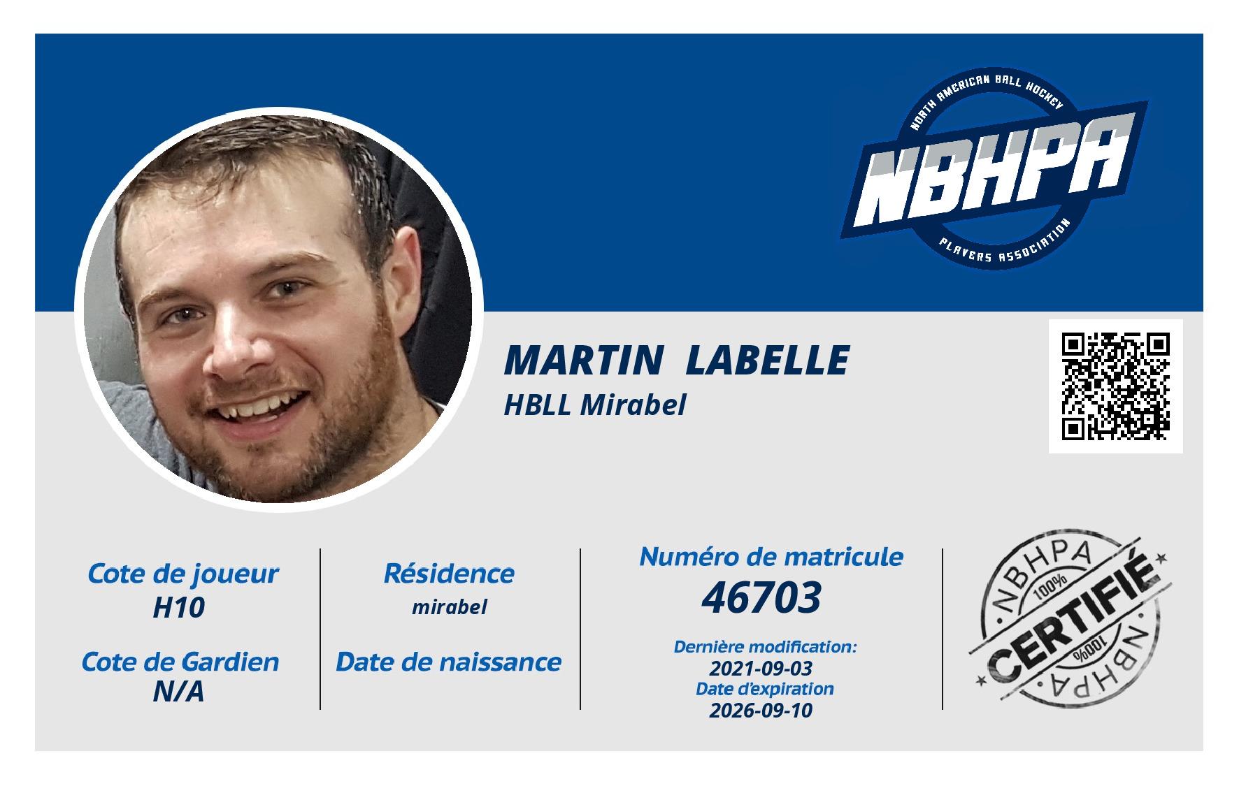 Martin  Labelle