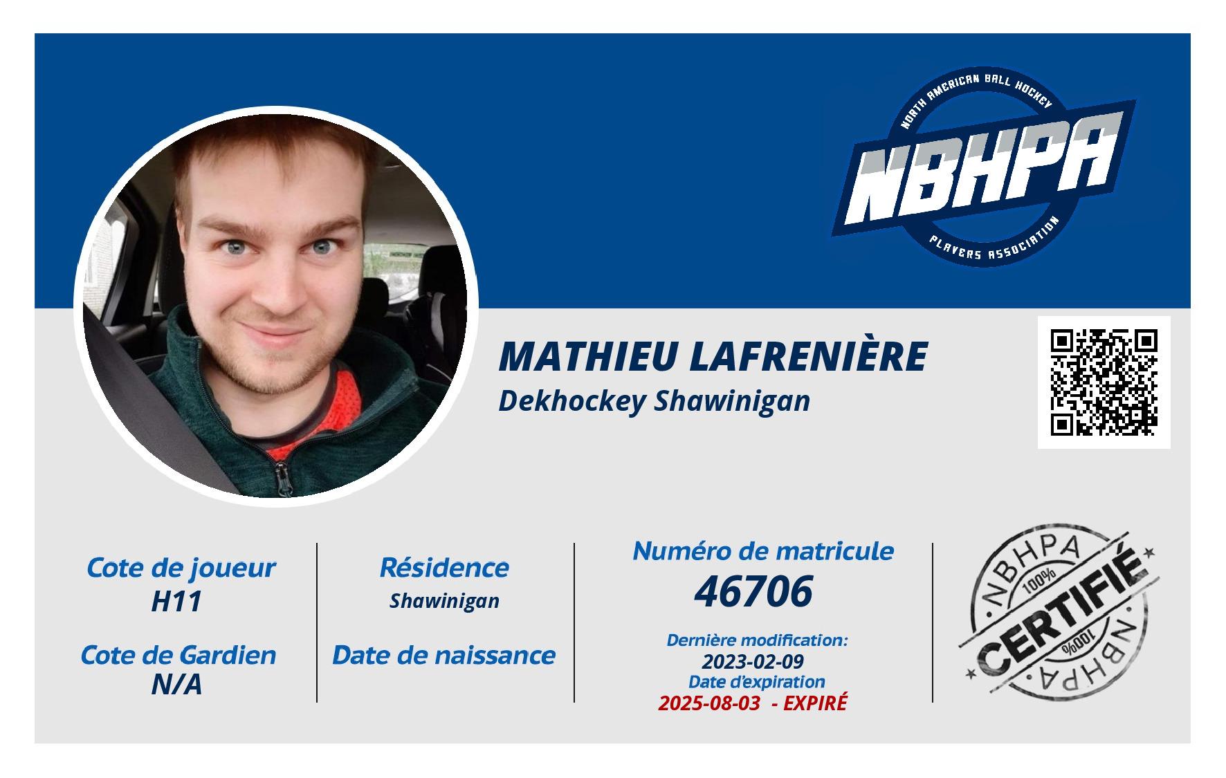 Mathieu Lafrenière