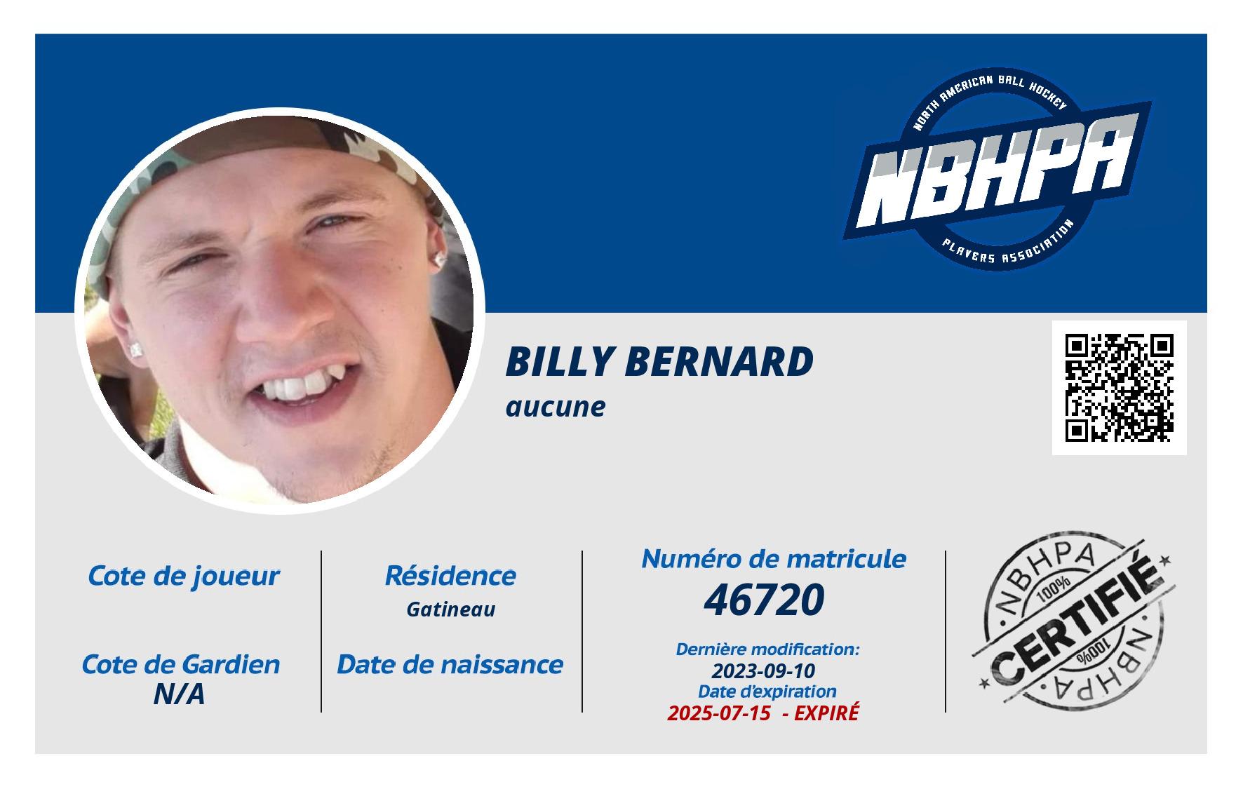 Billy Bernard 