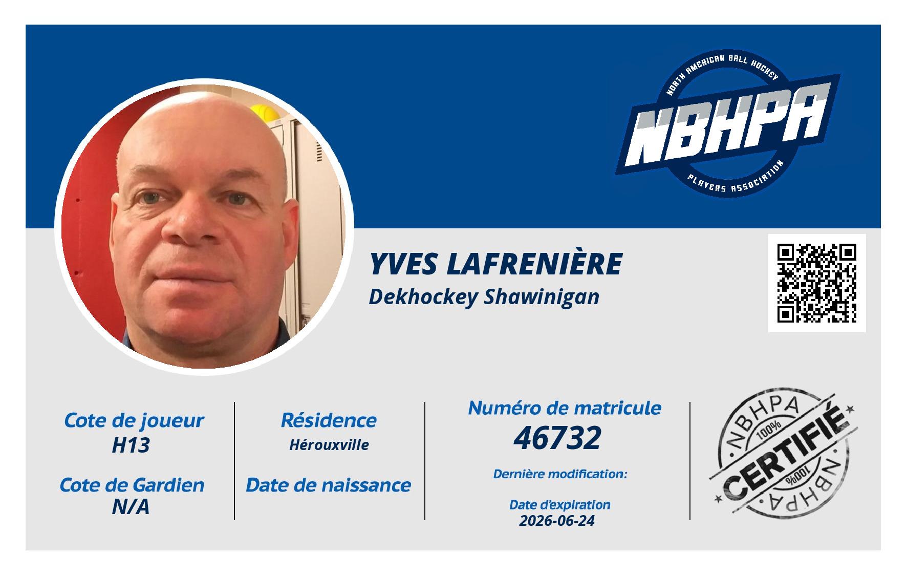 Yves Lafrenière