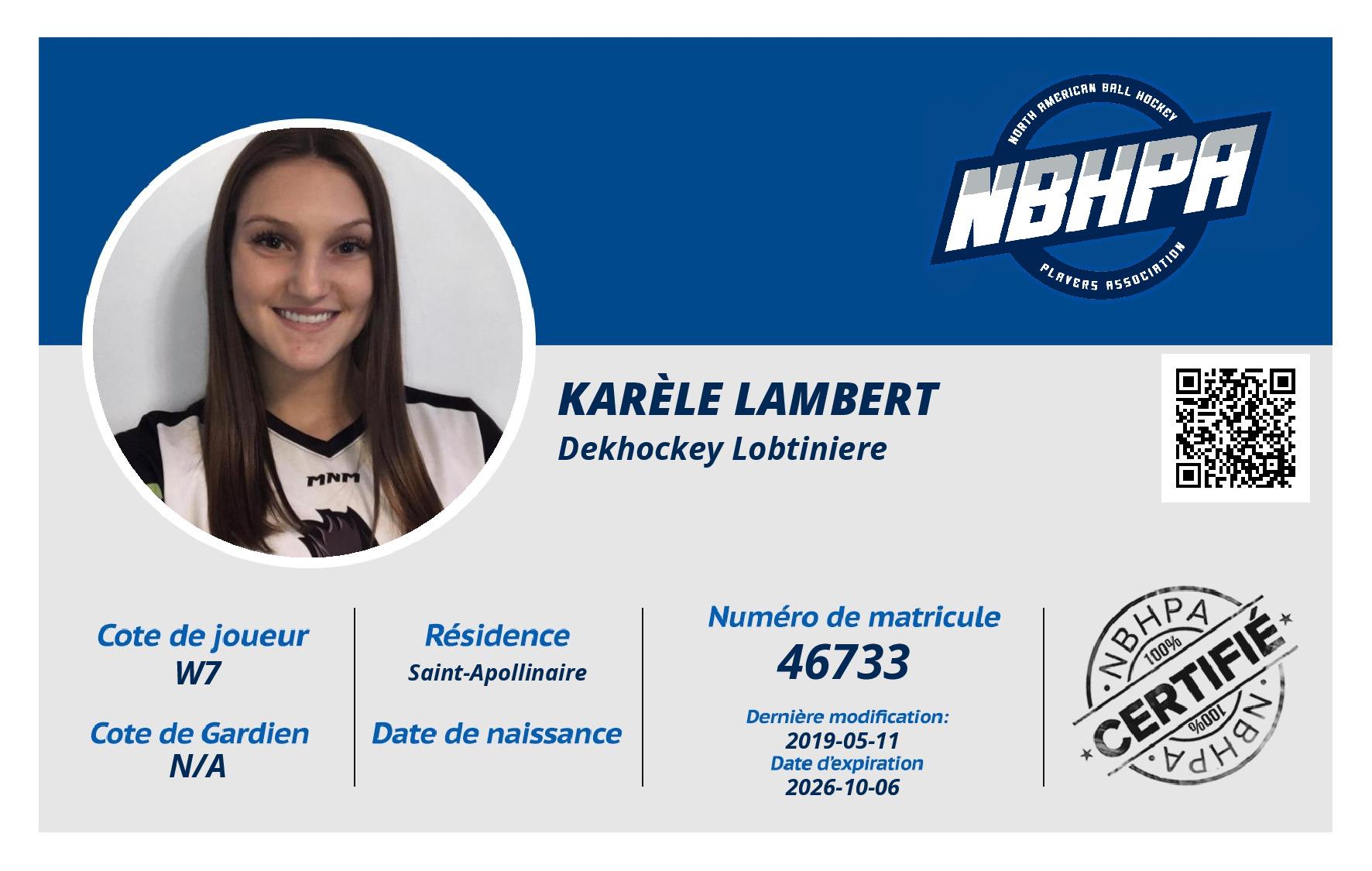 Karèle Lambert