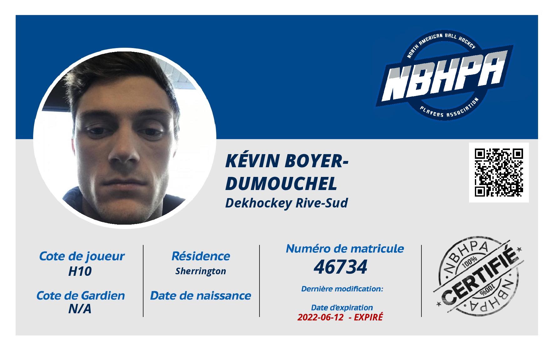 Kévin Boyer-Dumouchel