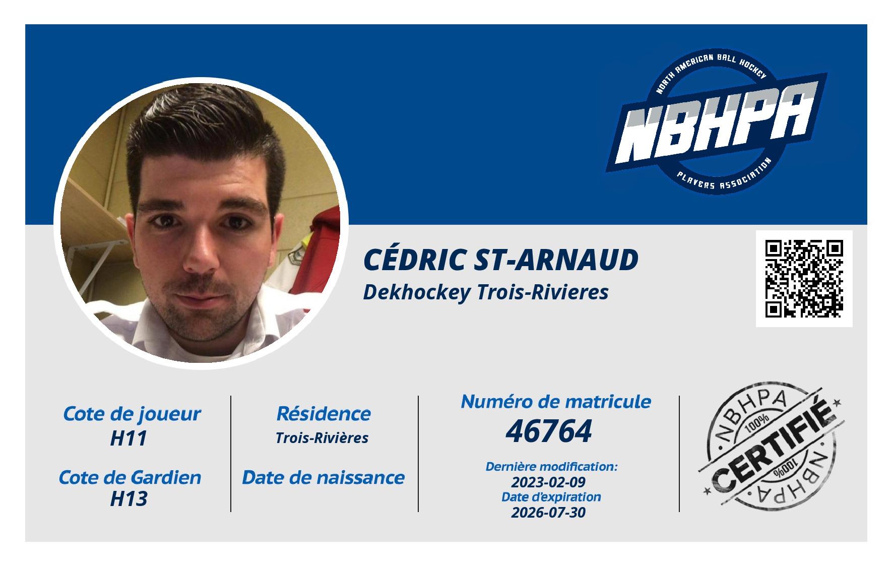 Cédric St-Arnaud