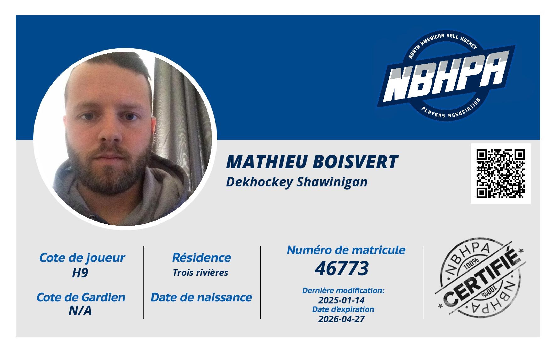 Mathieu Boisvert