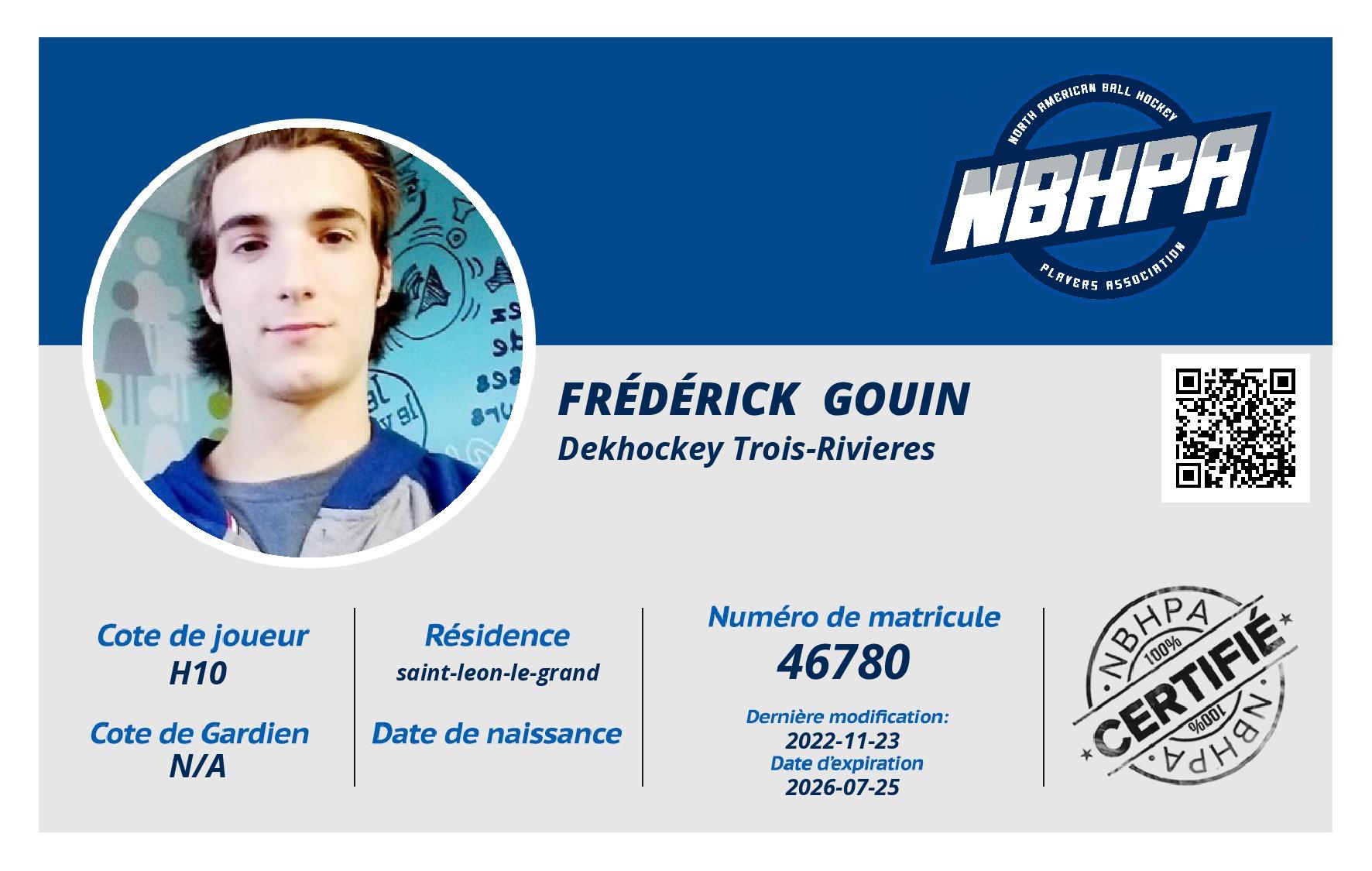 Frédérick  Gouin