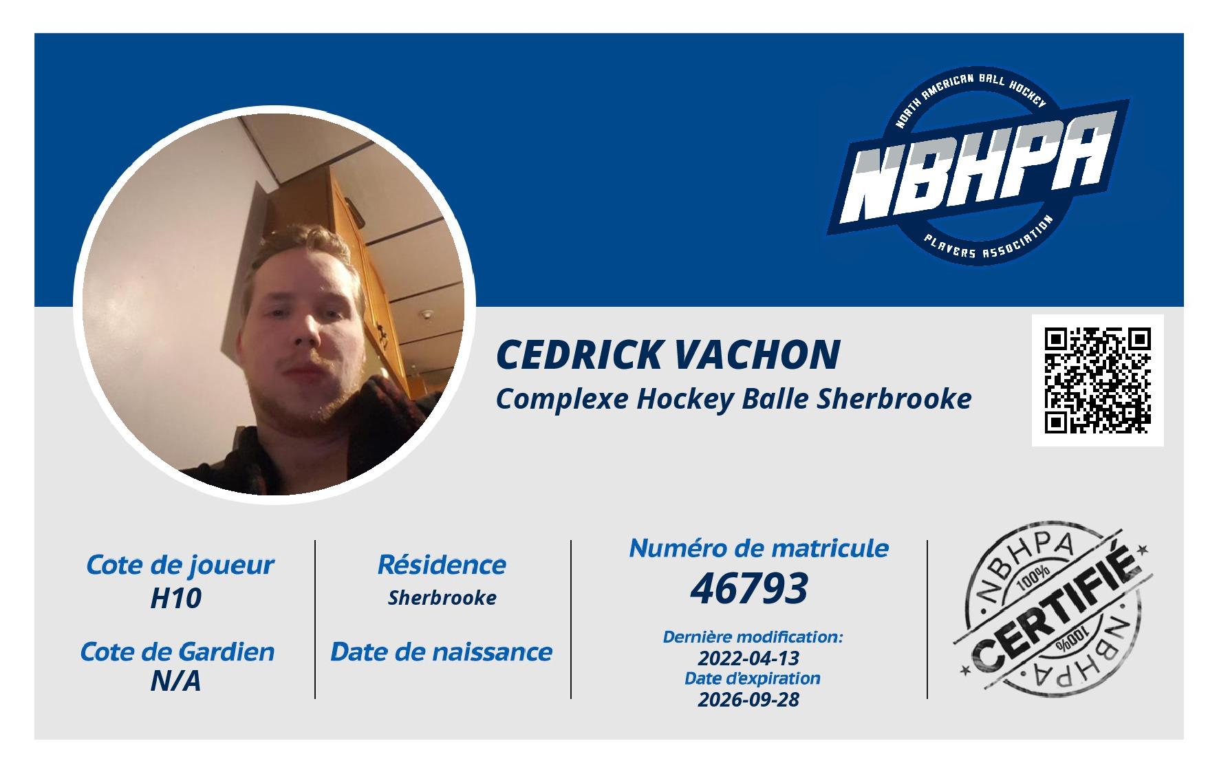 Cedrick Vachon