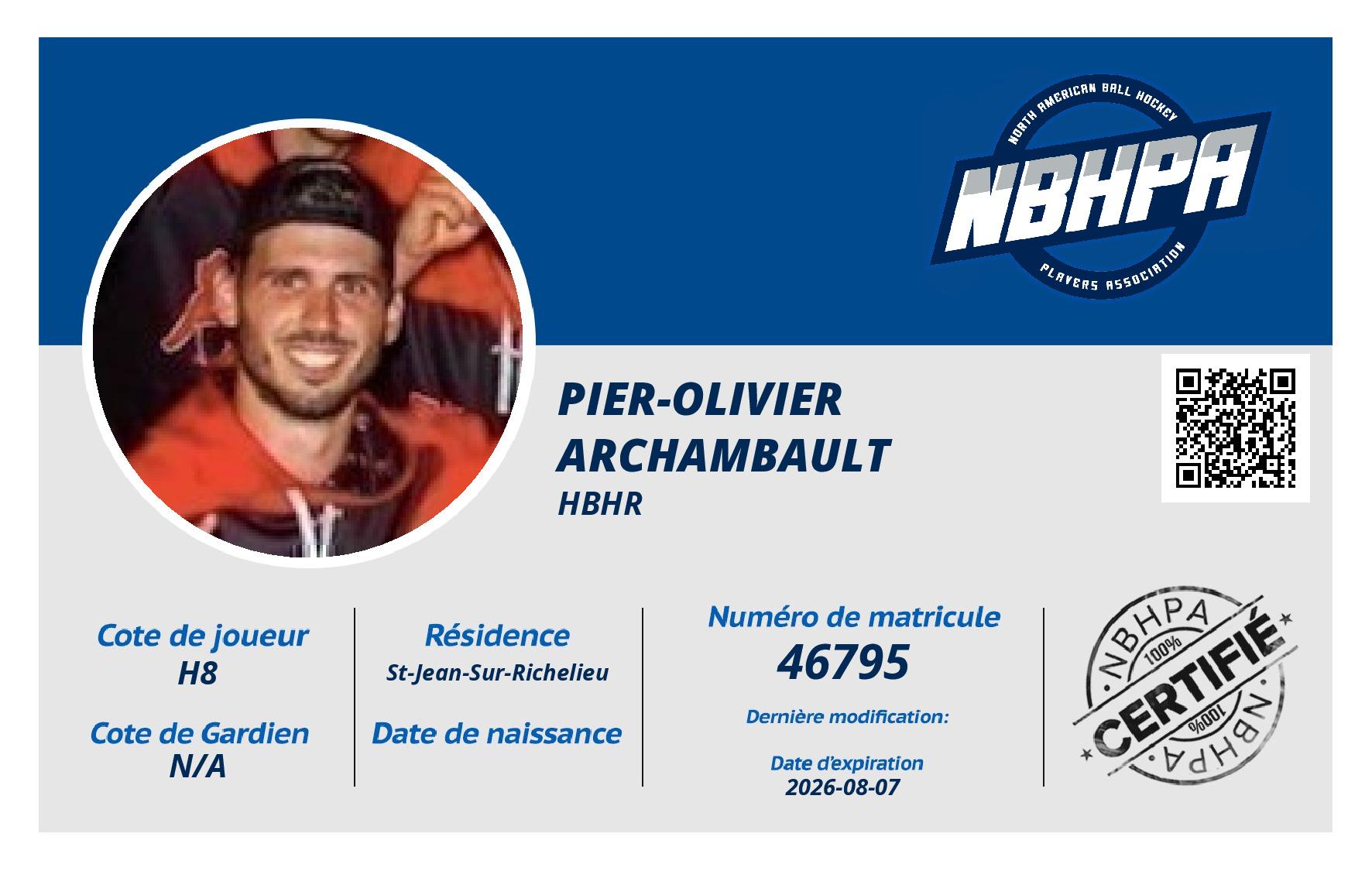 Pier-Olivier Archambault